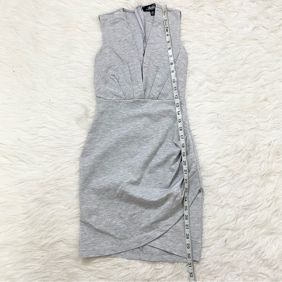 LULU’S Light Gray Mini Dress - Picture 3 of 5